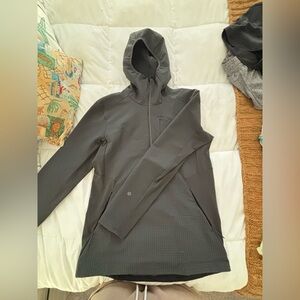 Lululemon Charcoal Hooded Jacket
